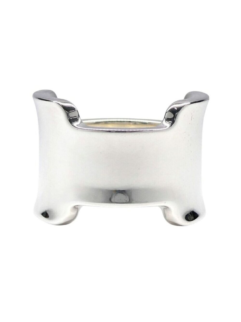 Hermes Ring Amazone GM 62 Silver